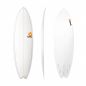 Mobile Preview: Surfboard TORQ Epoxy 6.6 Fish  Pinlines