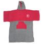 Preview: MADNESS Change Robe Poncho Unisize Red-Charcoal