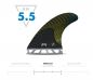 Preview: FUTURES Thruster Fin Set Mayhem M Honeycomb Carb