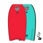 Preview: Wave Power Bodyboard Woop 37 Red Teal