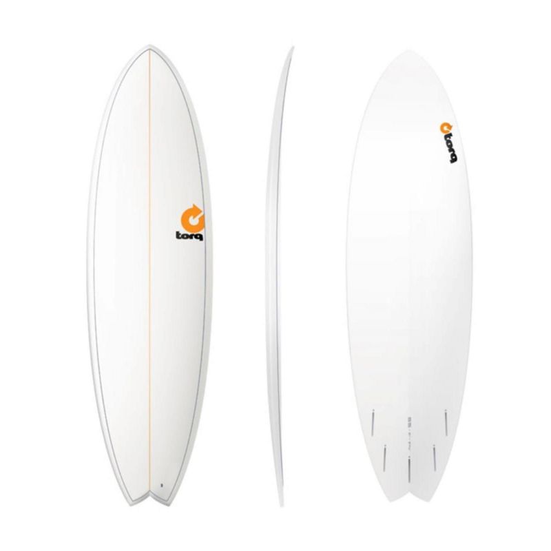 Surfboard TORQ Epoxy 6.6 Fish  Pinlines