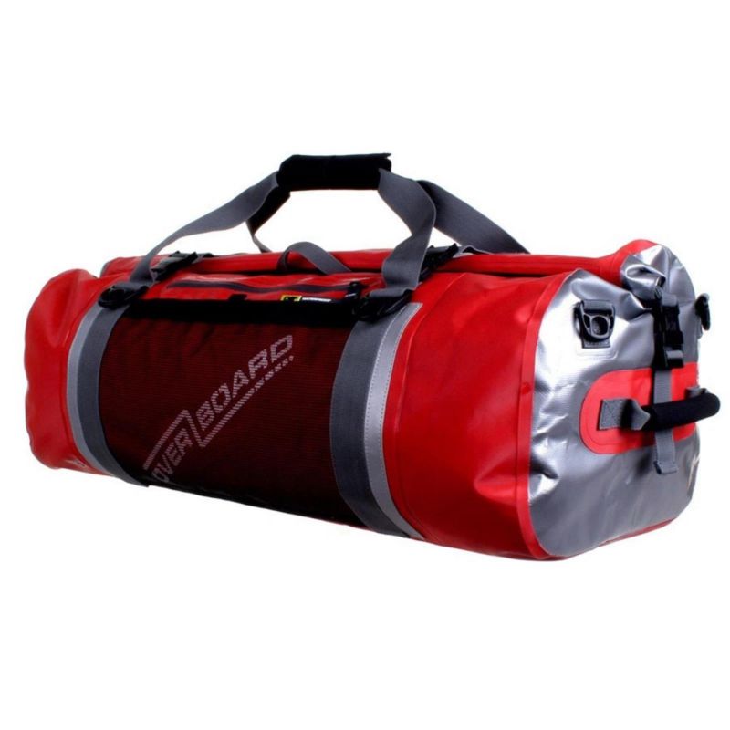 Overboard Waterproof Duffel Bag 60 Liters Red