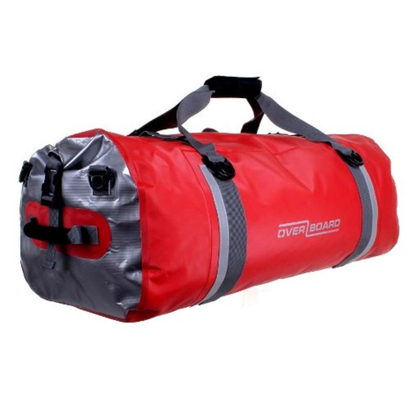 Overboard Waterproof Duffel Bag 60 Liters Red