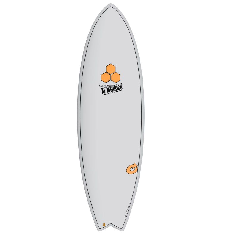 Surfboard CHANNEL ISLANDS X-lite Pod Mod 5.6 grey