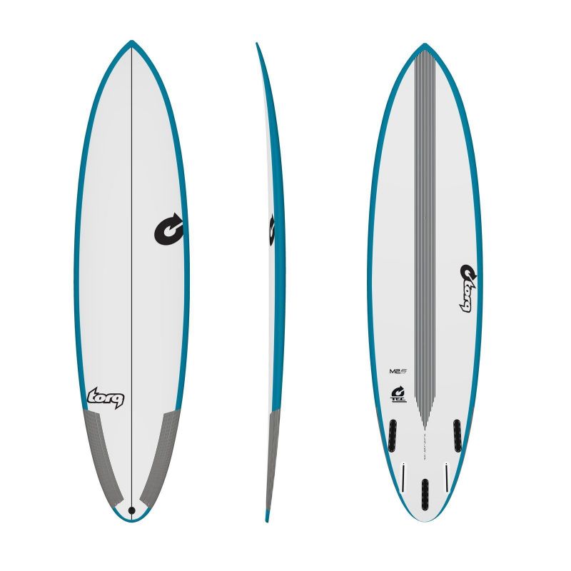 Surfboard TORQ Epoxy TEC M2-S  7.0 rail teal