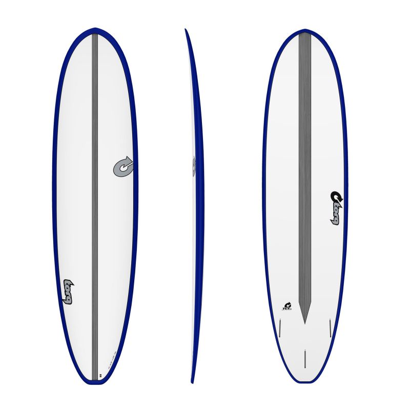 Surfboard TORQ Epoxy TET 7.8 V+ Fun Carbon Blue