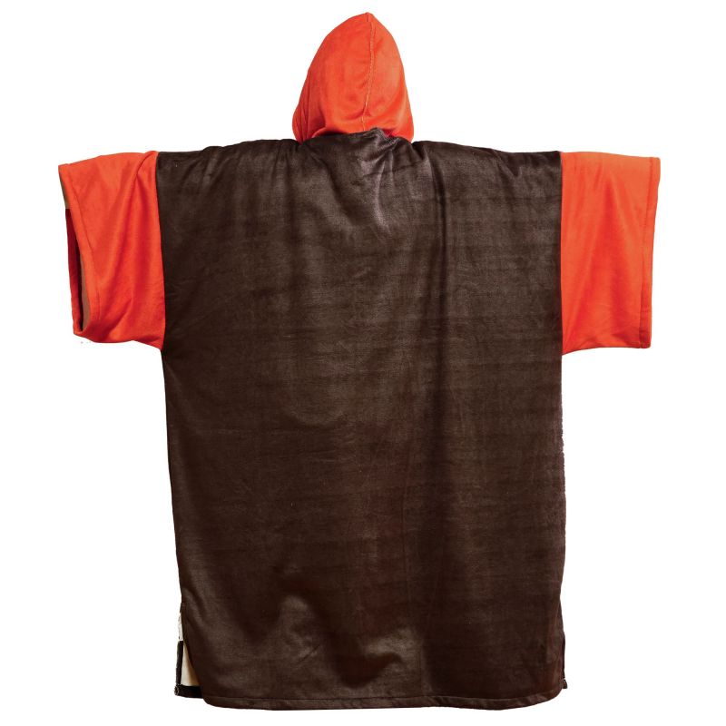 SNIPER Change Robe Poncho Unisize Black Arms Red