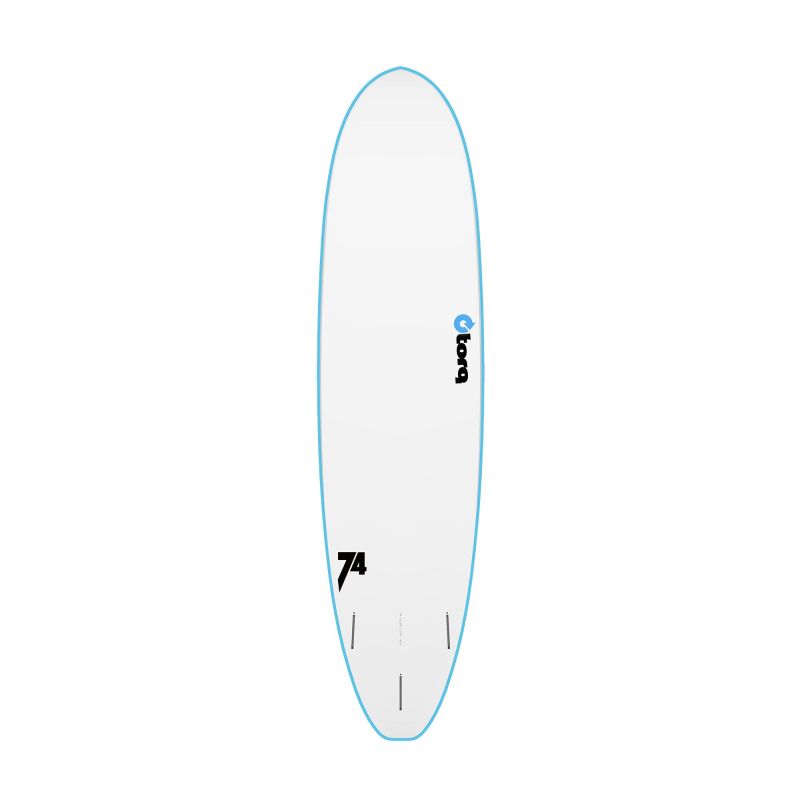 Surfboard TORQ Softboard 7.4 V+ Funboard blue