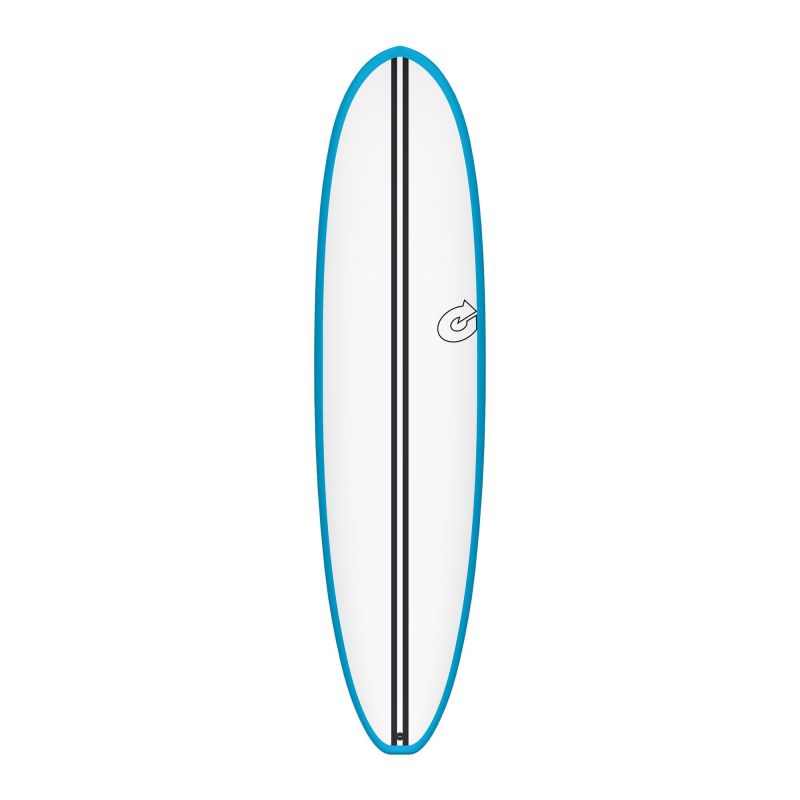 Surfboard TORQ TEC V+ 7.4 Rail Blue