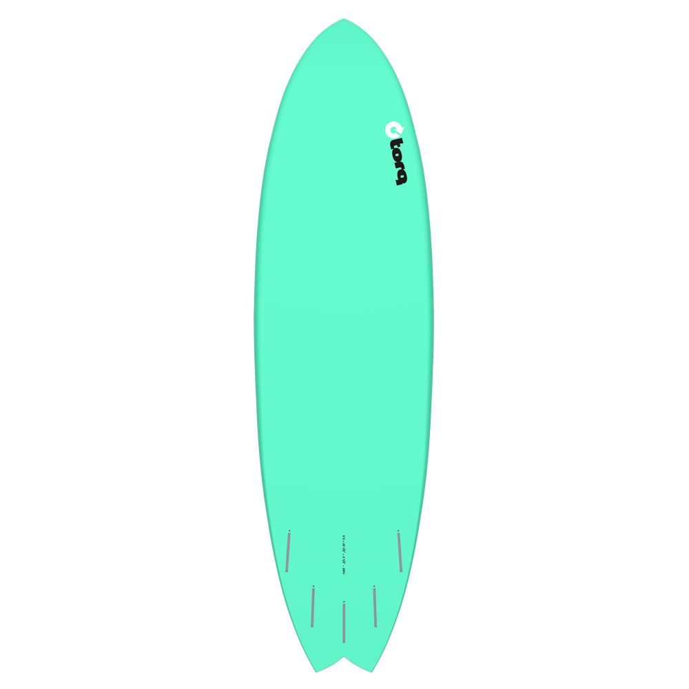 Surfboard TORQ Epoxy TET 6.3 Fish Seagreen