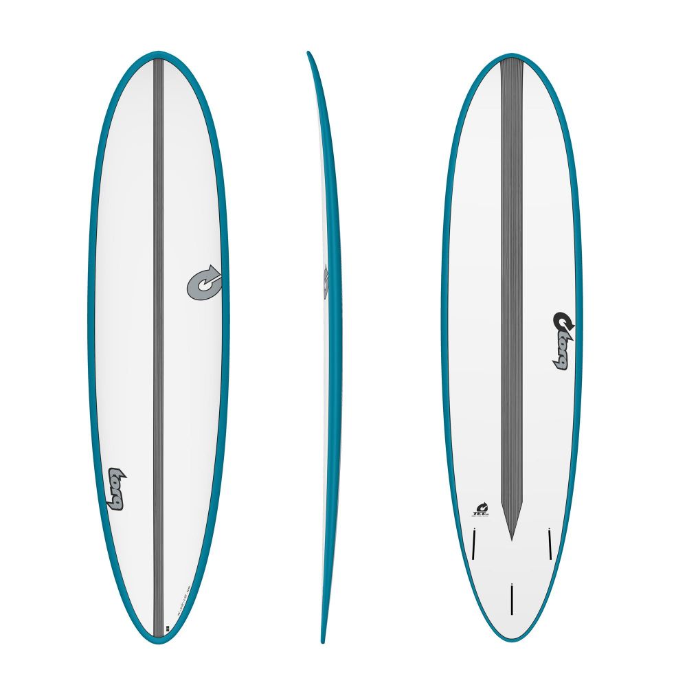 Surfboard TORQ Epoxy TET CS 7.6 Fun Carbon Teal