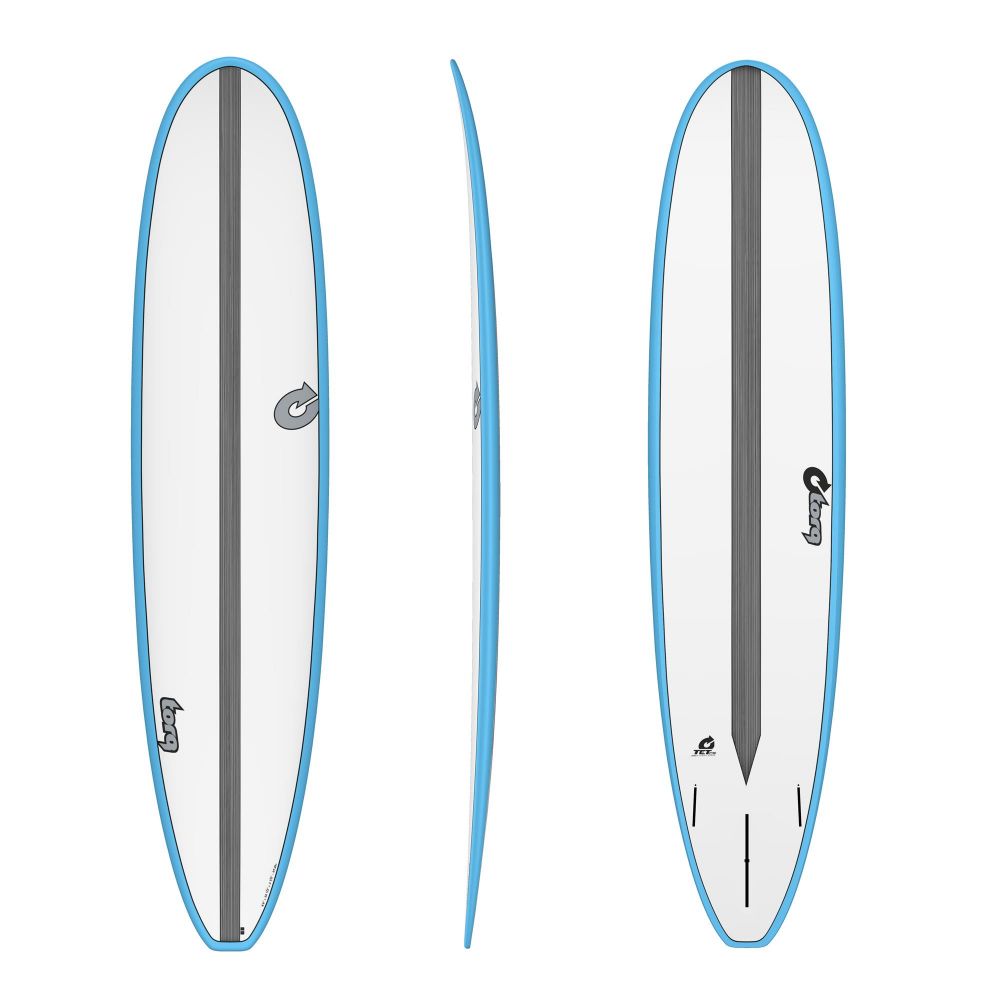 Surfboard TORQ Epoxy TET CS 8.6 Long Carbon Blue