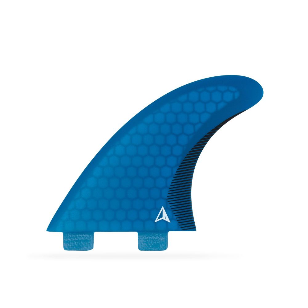 ROAM Thruster Fin Set Performer Small two tab blue