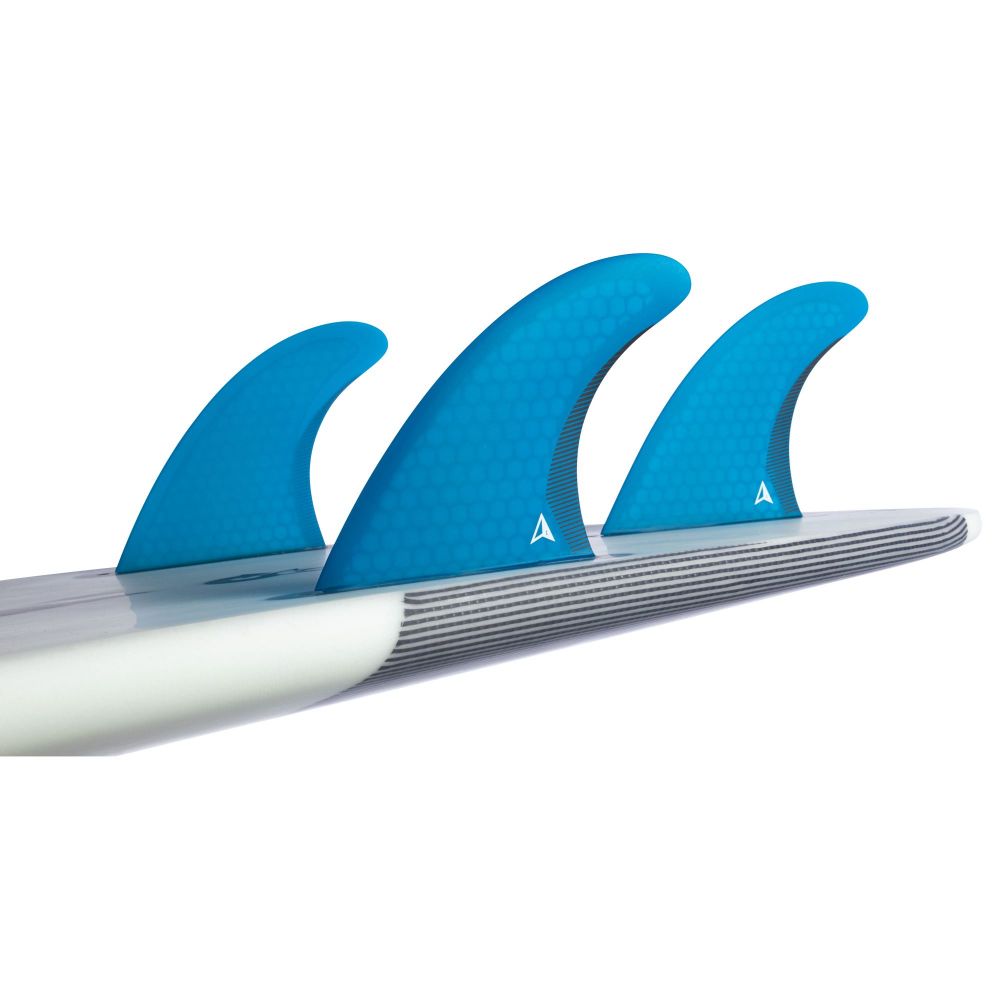 ROAM Thruster Fin Set Performer Small two tab blue