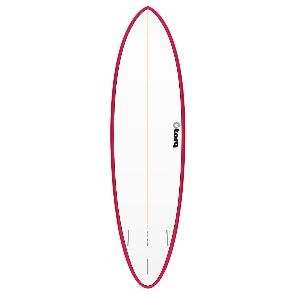 Surfboard TORQ Epoxy TET 6.8 Funboard RedRail
