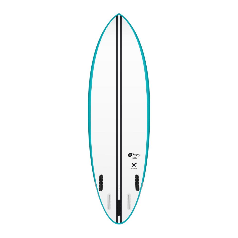 Surfboard TORQ TEC Multiplier 5.10 Rail Teal