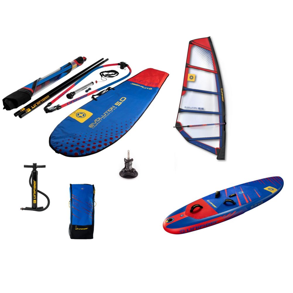 Unifiber Windsurf Set with Board and Rig