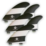 KOALITION Surfboard Fins Quad-Thruster M FCS
