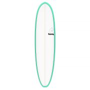 Surfboard TORQ Epoxy TET 7.8 VP Funboard Seagreen