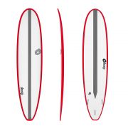 Surfboard TORQ Epoxy TET CS 8.0 Long Carbon Red