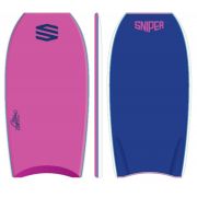 SNIPER Bodyboard Girls Pop Glitter PE 38 Pink Blue